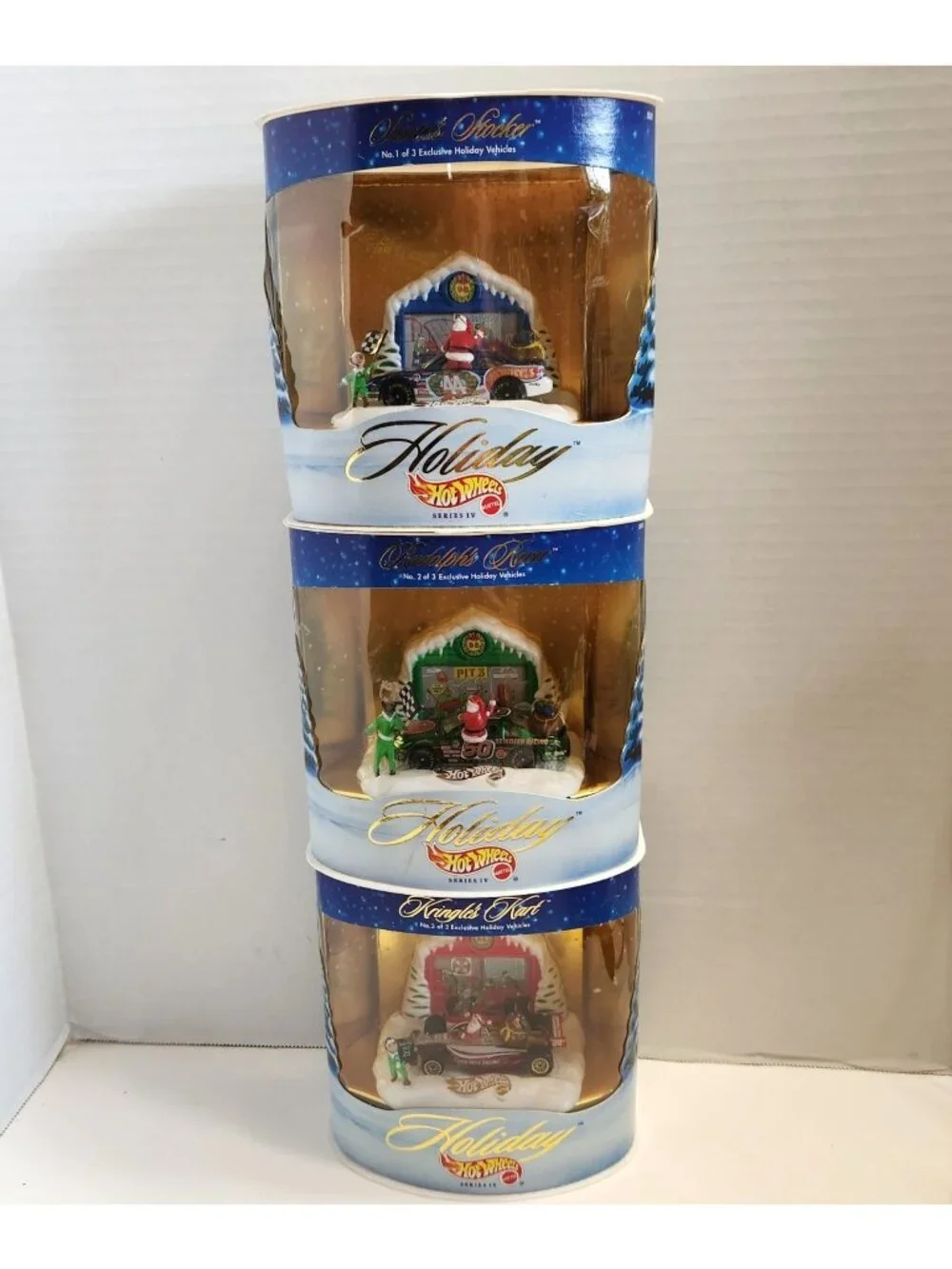 Hot Wheels Holiday Series IV Set Of 3 Exclusive Holiday Vehicles In Original Pac